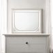 Laveda Pearl White Rectangular Dresser Mirror with LED