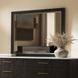 Clayten Espresso Rectangular Dresser Mirror