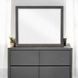 Clayten Espresso Rectangular Dresser Mirror