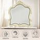 Chantelle Pearl White Arched Dresser Mirror