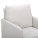 Nancy Light Gray Upholstered Swivel Glider Rocker Nursing Chair