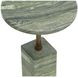 Mizani Sage Round Concrete Top Outdoor End Table