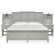 Glenbrook Pebble King Wall Bed with 2 Nightstand and USB Charging