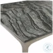 Strata Black And Graphite Marble Cocktail Table