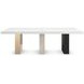 Unity Burnished Adobe 96" Rectangular Extendable Dining Table