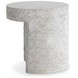 Pincio Gray Flyover Design Round Side Table