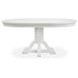 Charleston White Dove 66" Extendable Oval Dining Table