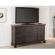 Bear Creek Brown 9 Drawer Dresser and Mirror