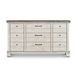Bear Creek Cream 9 Drawer Dresser