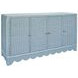 Beatrice Light Blue 4 Door Buffet