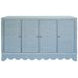 Beatrice Light Blue 4 Door Buffet