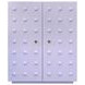 Beau Lavender 2 Door Accent Cabinet