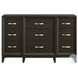 Warren Merlot Panel Bedroom Set