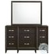 Warren Merlot Panel Bedroom Set