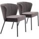 Aimee Gray Stackable Dining Chair Set of 2
