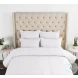 Villa Core Danica White 4 Piece King Bedding Set