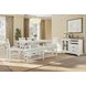 Clover Ridge Whitewash Ladder Back Counter Stool Set of 2