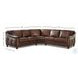 Bexley Caramel Top Grain Leather Sectional