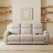 Belmont Linen 91" Zero Gravity Triple Power Reclining Sofa with Drop Down Table and USB Charging