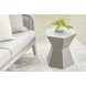District Slate Grey Bento Accent Table