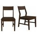 Berkeley Coffee Wooden Side Chair Set of 2