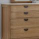 Escape Glazed Natural Oak Dresser And Mirror