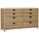 Escape Glazed Natural Oak Dresser