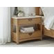Escape Glazed Natural Oak Nightstand