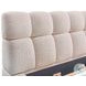 Escape Fluffy River Rock Queen Upholstered Panel Bed