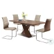 Bethany Walnut Extendable Dining Table