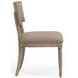 Reforma Brown Upholstered Side Chair Set of 2