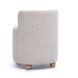 Hakuna Cream Performance Fabric Upholstered Desk Chair