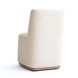 Melissa Cream Performance Fabric Upholstered Dining Chair