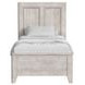 Carlson Washed Linen Twin Panel Bed