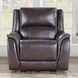 Alexandria Chocolate Power Recliner with USB Charging