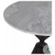 Benedict Volakas Marble And Cerused Black Bistro Dining Table