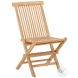 Ashdow Natural Folding Chair