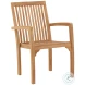 Ashdow Natural Arm Chair