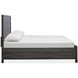 Merrifield Raisin Black Panel Bedroom Set