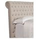 Jackie Crepe Queen Upholstered Sleigh Bed