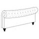 Jackie Crepe Queen Upholstered Sleigh Bed