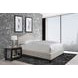 Jamie Flour Natural Performance Fabric Queen Upholstered Panel Bed