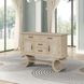 Gwendolyn Cerused Taupe 2 Doors Server with USB Charging