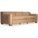 Flynn Brown Leather 94" Power Motion Sofa
