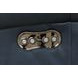 Blair Shoreham Blue Leather Power Recliner with Nailhead Trim and USB Charging