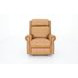 Blair Santa Fe Brandy Leather Power Recliner with Nailhead Trim and USB Charging