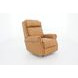 Blair Santa Fe Brandy Leather Power Recliner with Nailhead Trim and USB Charging