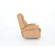 Blair Santa Fe Brandy Leather Power Recliner with Nailhead Trim and USB Charging