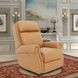 Blair Santa Fe Brandy Leather Power Recliner with Nailhead Trim and USB Charging