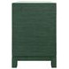 Blair Green Dyed Square 1 Drawer Glass Top Side Table